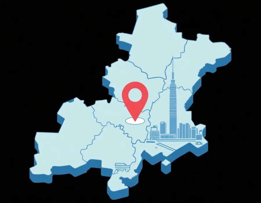 公司地址示意图