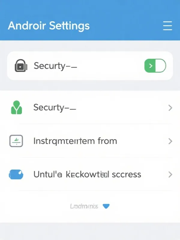 Android 未知来源安装教程图解