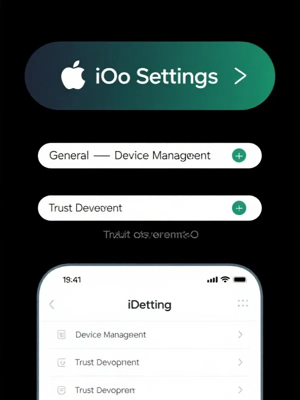 iOS 安装信任教程图解